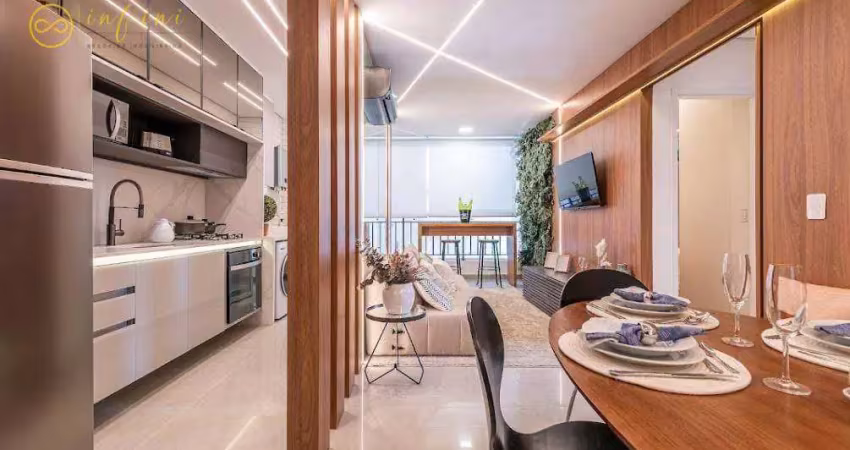 Apartamento com 2 Quartos sendo 1 suíte à venda, 53 m² por R$ 352.106 - Condomínio JR Hortência - Sorocaba/SP