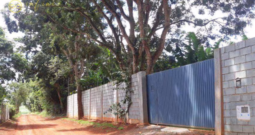 Chácara/Área  à venda, 1000 m² por R$ 280.000 - Turvo do Rodrigues - Itapetininga/SP