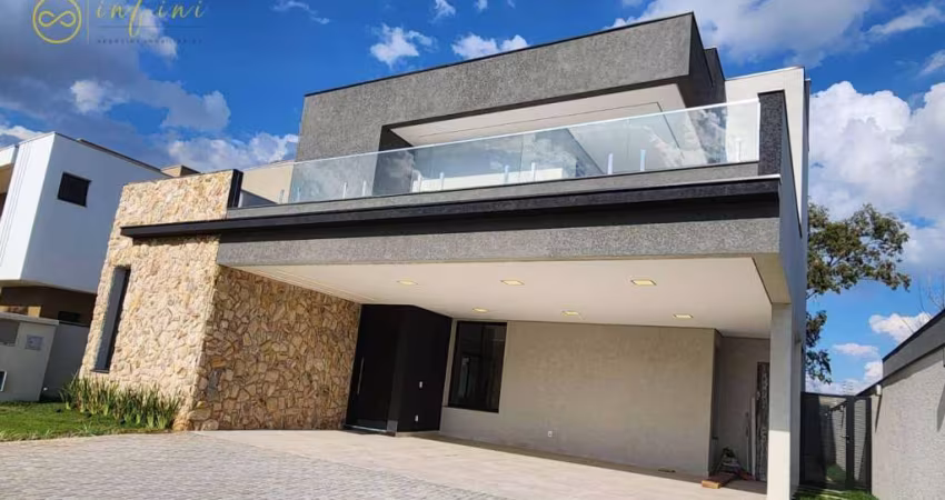 Casa Nova de Condomínio com 3 suítes  à venda, 390 m² por R$ 2.900.000 - Alphaville Nova Esplanada III - Votorantim/SP