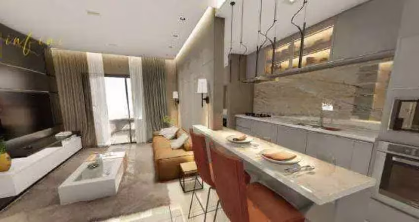 Apartamento garden lançamento com 3 quartos, sendo 1 suíte  à venda, 205 m² por r$ 1.380.000 - condomínio alpha versailles - vila lucy - sorocaba/sp