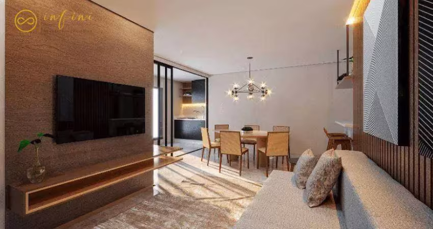 Apartamento Studio Novo com 1 quarto à venda, 45 m² por R$ 537.000 - Condomínio Edifício Connect Planeta - Sorocaba/SP