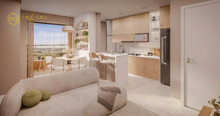 Apartamento com 3 quartos, sendo 1 suíte à venda, 81 m² por R$573.975- Condomínio Alpha Sevilla - Vila Hortência - Sorocaba/SP