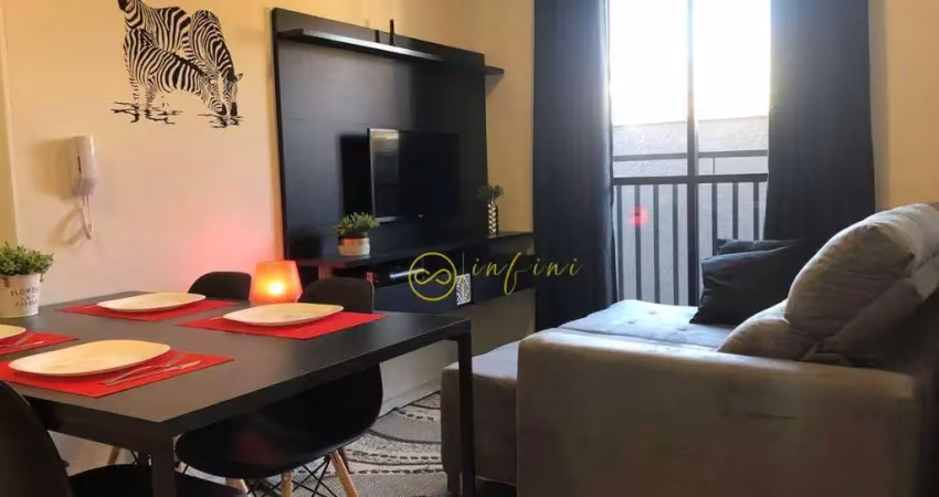 Apartamento Mobiliado com 1 dormitório à venda, 35 m² por R$ 250.000 - Condomínio Smart Barros  - Sorocaba/SP