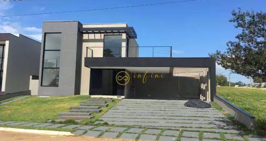 Casa nova de condomínio com 3 suítes à venda, 287 m² por r$ 1.800.000 - condomínio residencial evidence - araçoiaba da serra/sp