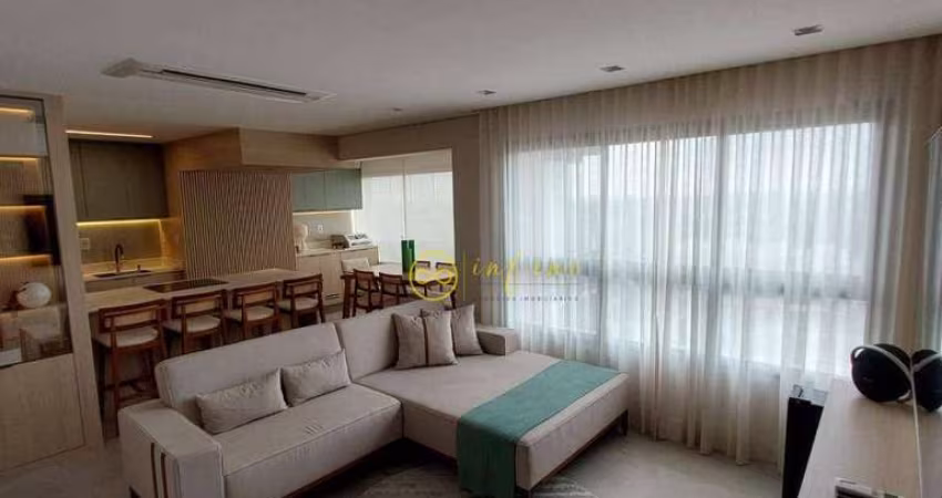 Apartamento Novo Mobiliado com 3 quartos, sendo 1 suíte à venda, 111 m² por R$ 1.520.000 - Condomínio Avant-Garde - Parque Campolim - Sorocaba/SP