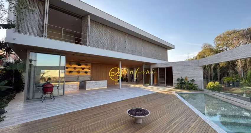 Casa de condomínio com 4 quartos, todos suítes  à venda, 677 m² por r$ 8.900.000,00- alphaville nova esplanada ii - votorantim/sp
