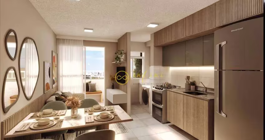 Apartamento com 2 quartos, sendo à venda, 44 m² por R$ 349.990 -Condomínio Residencial Don Pagliato, Jardim Pagliato - Sorocaba/SP