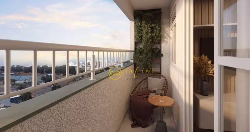 Apartamento com 2 quartos, sendo 1 suíte à venda, 40 m² por R$ 349.990 - Condomínio Don Pagliato, Jardim Pagliato - Sorocaba/SP