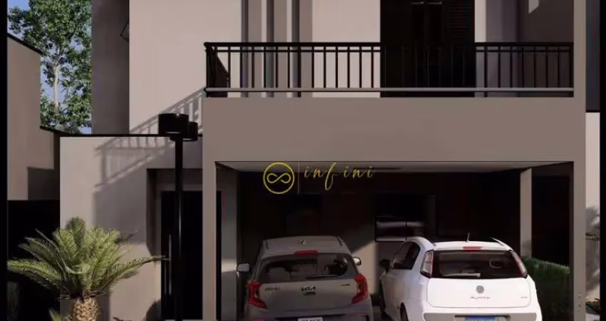 Casa lançamento com 3 quartos, sendo 1 suíte à venda, 114 m² por r$ 799.000 - condomínio santorini - jardim vera cruz - sorocaba/sp