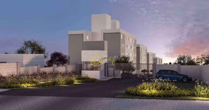 Apartamento lançamento com 2 quartos à venda, 39 m² por r$ 219.990 - condomínio residencial solar da ilha - vila pedroso - votorantim/sp