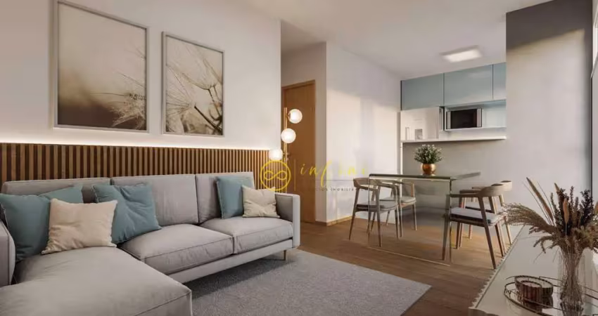 Apartamento garden lançamento com 2 quartos à venda, 47 m² por r$ 247.990 - condomínio residencial solar da ilha - vila pedroso - votorantim/sp