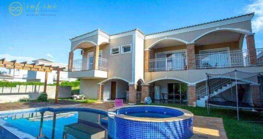 Casa de Condomínio  com 3 Suítes, sendo 1 Máster com Hidromassagem à venda, 630 m² por R$ 3.500.000 - Parque Reserva Fazenda Imperial - Sorocaba/SP