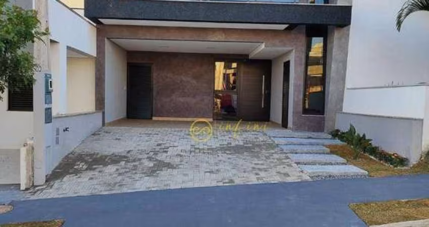 Casa Nova de Condomínio com 3 quartos, sendo 1 suíte à venda, 174 m² por R$ 940.000 - Horto Florestal Villagio - Sorocaba/SP