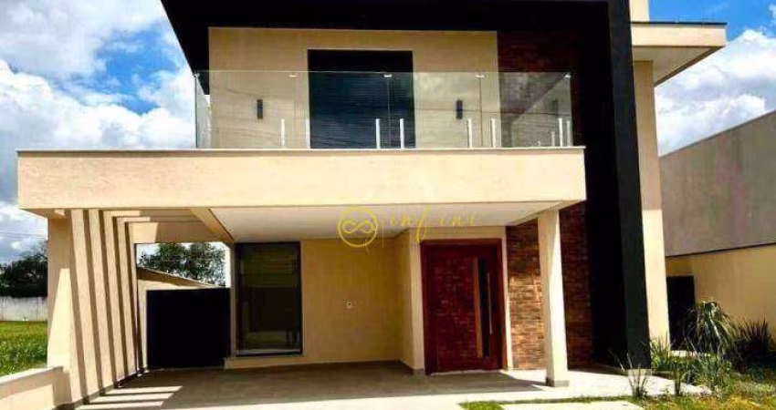 Casa Nova de Condomínio com 3 Quartos, sendo 3 suítes, à venda, 211 m² por R$ 1.439.000 - Condomínio Residencial Villa Verona - Sorocaba/SP