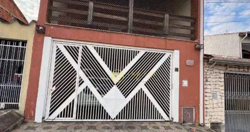 Casa sobrado com 2 quartos, sendo 1 suíte para alugar, 181 m² por r$ 1.800/mês - jardim santa claudia - sorocaba/sp