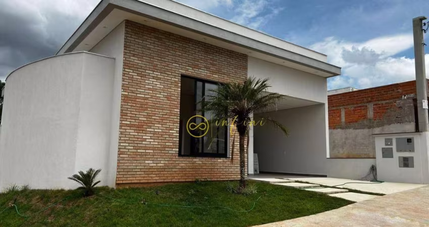 Casa nova térrea de condomínio com 3 quartos, sendo 3 suítes à venda, 165 m² por R$ 1.290.000 - Residencial Villagio Wanel - Sorocaba/SP