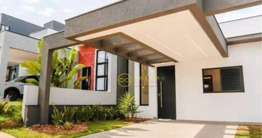 Casa Nova de Condomínio com 3 quartos, sendo 1 suíte  à venda, 115 m² por R$ 685.000 - Horto Florestal Villagio - Sorocaba/SP