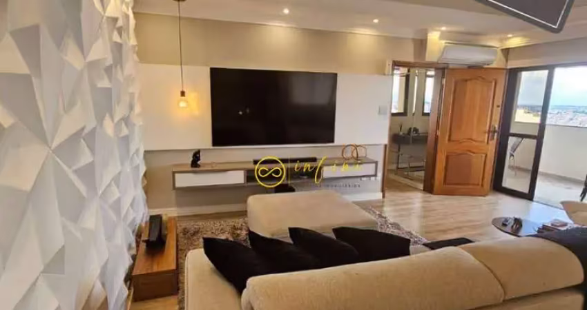 Apartamento com 3 quartos, sendo 1 suíte  286 m² - venda por r$ 1.600.000  - edifício terrazza di trento - centro - sorocaba/sp