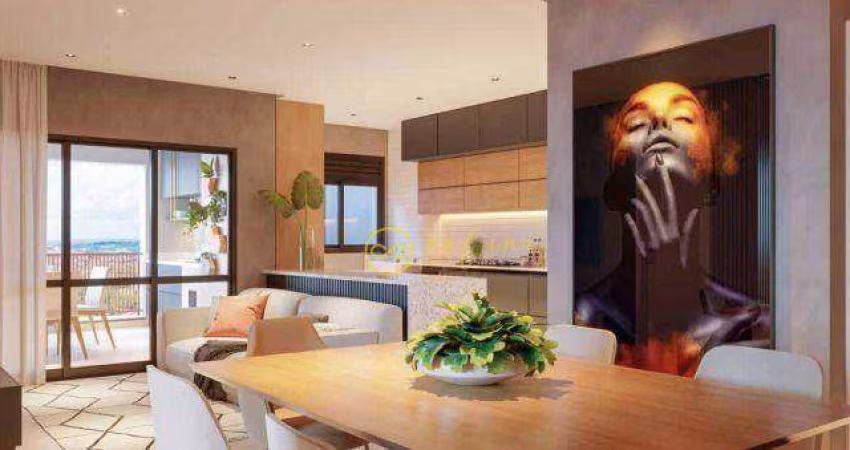 Apartamento com 2 quartos sendo 1 suíte à venda, 67 m² por R$ 700.000- Condomínio Atmo - Parque Morumbi - Votorantim/SP