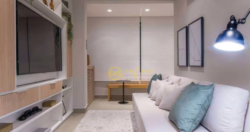 Apartamento com 1 quarto à venda, 46 m² por R$ 380.000 - Jardim Guarujá - Sorocaba/SP