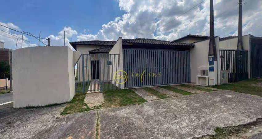 Casa com 3 quartos, sendo 1 suíte118 m² - venda por r$ 520.000 ou aluguel por r$ 2.700/mês - jardim iguatemi - sorocaba/sp