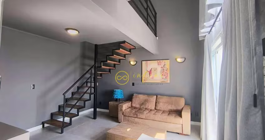 Apartamento Loft com 1 quarto sendo com suíte para alugar, 62 m² por R$2.870/mês - Parque Campolim - Sorocaba/SP