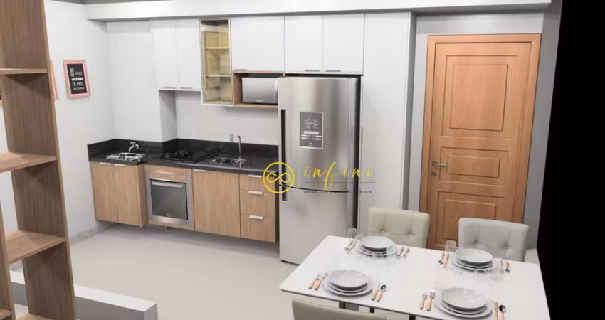 Apartamento com 1 quarto com suíte, 65 m² - venda por R$ 650.000 ou aluguel por R$ 3.500/mês - Mandarim Campolim - Sorocaba/SP