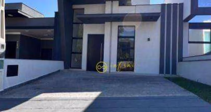 Casa Nova de Condomínio com 3 quartos, sendo 1 suíte à venda, 99 m² por R$ 719.000 - Condomínio Residencial Villaggio Ipanema I - Sorocaba/SP
