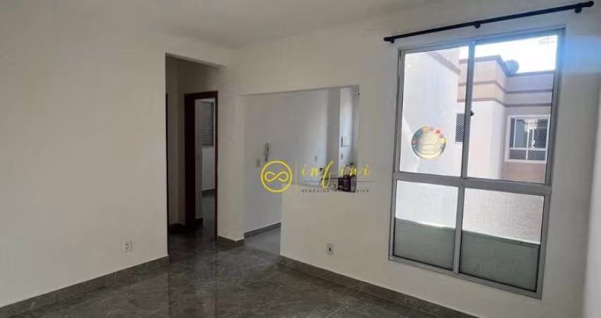 Apartamento com 2 quartos para alugar, 50 m² por R$ 1.600/mês - Condomínio Spazio Salamanca - Jardim São Carlos - Sorocaba/SP