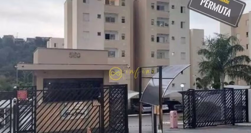 Apartamento Mobiliado com 2 Quartos, 50 m² -  aluguel por R$ 1.700/mês ou venda por R$ 260.000 - Condomínio Ilha de Málaga - Votorantim/SP