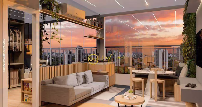 Apartamento lançamento com 2 quartos, sendo 1 suíte à venda, 53 m² por r$ 360.875 - condomínio ipa club - centro - sorocaba/sp
