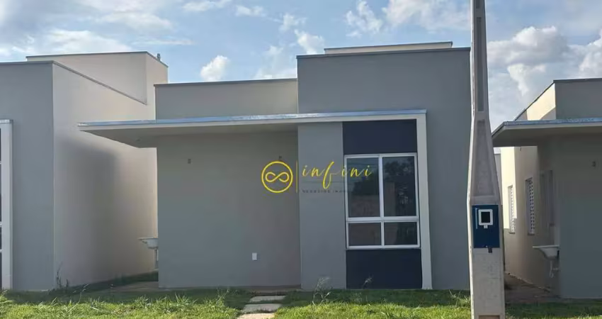 Casa nova de condomínio  com 2 quartos à venda, 55 m² por r$ 445.000 - residencial villa magari - sorocaba/sp