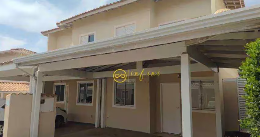 Casa de condomínio com 3 quartos, sendo 1 suíte para alugar, 110 m² por r$ 3.300/mês - condomínio villagio salermo - sorocaba/sp