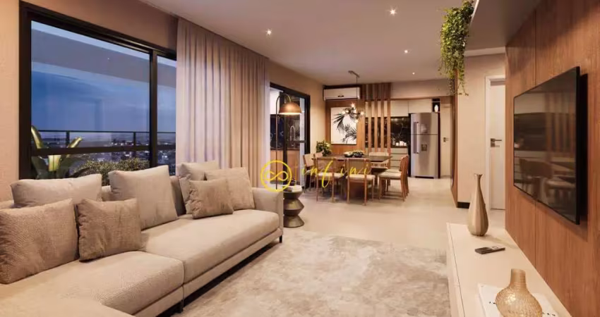 Apartamento lançamento com 4 quartos, sendo 2 suítes à venda, 161 m² por r$ 1.479.500 - condomínio boa vista square residence - sorocaba/sp