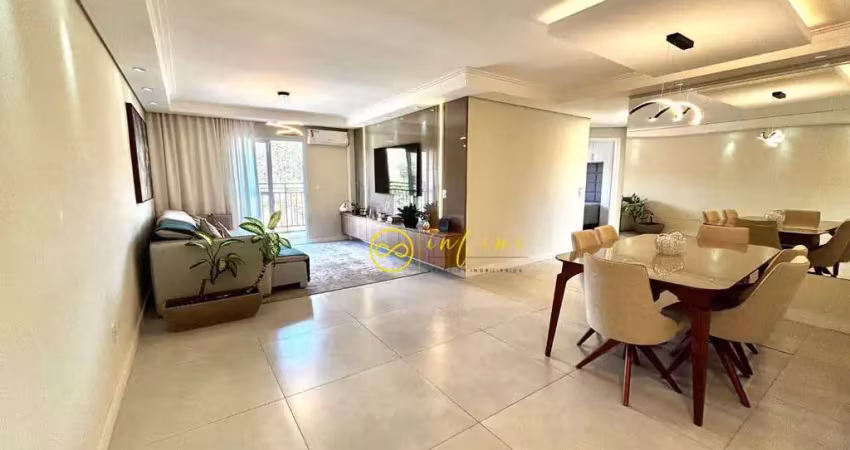 Apartamento com 3 quartos, sendo 1 suíte à venda, 118 m² por r$ 695.000 - condomínio chateau portal da colina - sorocaba/sp
