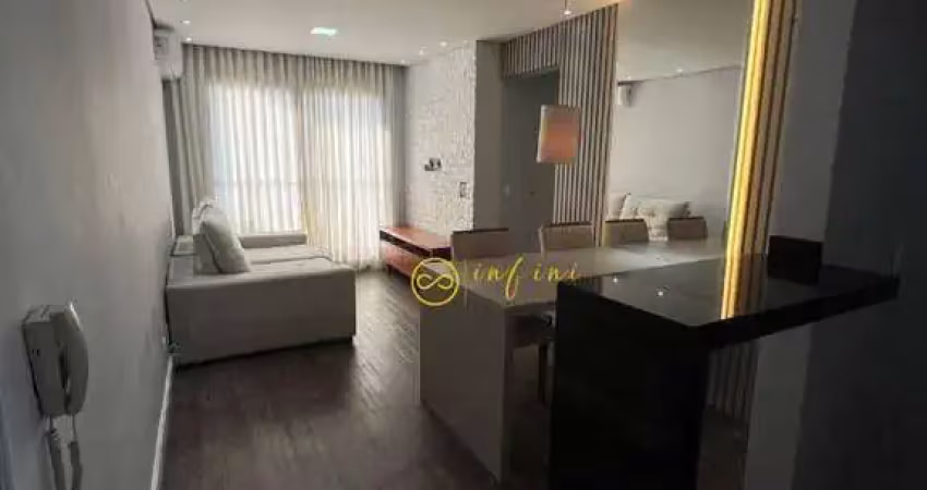 Apartamento mobiliado com 2 quartos, 52 m² - aluguel por r$ 2.700/mês ou  venda por r$ 380.000 - condomínio paris - sorocaba/sp