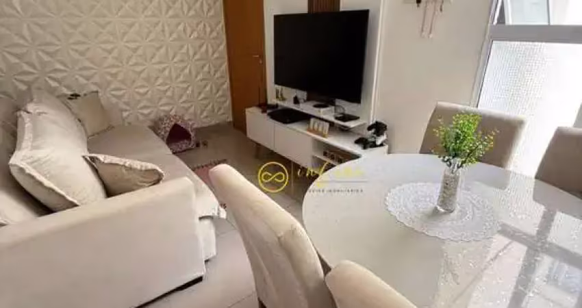 Apartamento com 2 dormitórios à venda, 48 m² por r$ 204.000 - caguaçu - sorocaba/sp