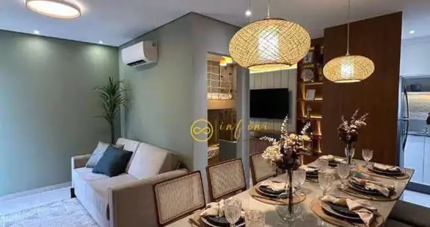 Apartamento lançamento com 2 quartos, sendo 1 suíte  à venda, 47 m² por r$ 253.283 - condomínio morada do horto - sorocaba/sp