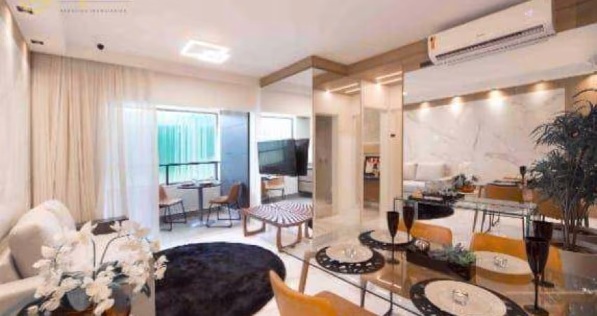 Apartamento Lançamento com 2 quartos, sendo 1 suíte à venda, 62 m² por R$ 575.000 - Condomínio Riserva Divino - Sorocaba/SP
