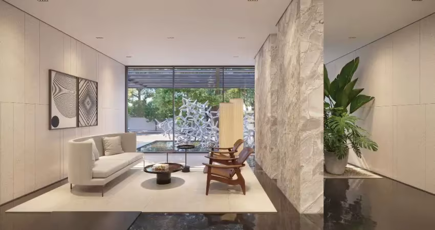 Apartamento com 210 m² - 4 suítes - 3 vagas | prédio c/ assinatura internacional no miolo do klabin
