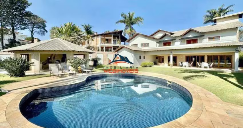 Casa de luxo em condomínio: 5 quartos, 5 suítes, 3 salas, 8 banheiros, 11 vagas de garagem - cotia-sp, são paulo ii