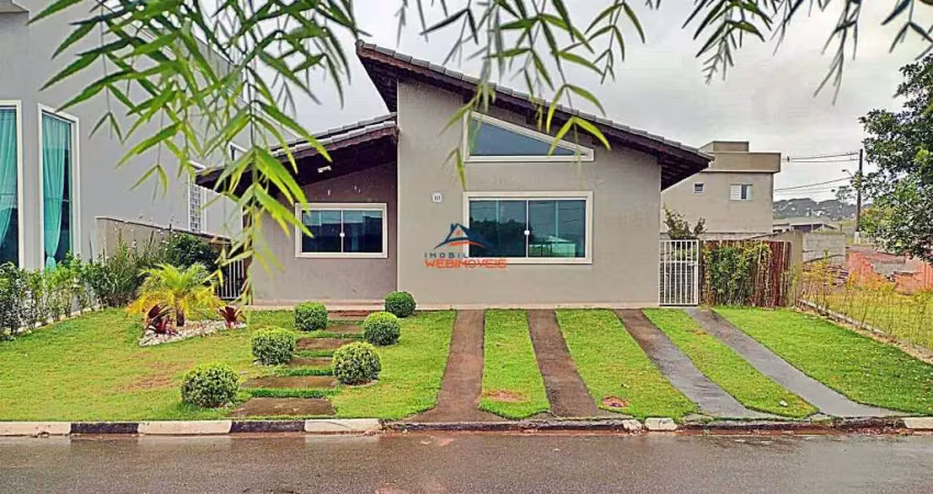 Casa em condomínio de luxo em vargem grande paulista-sp - 3 quartos, 3 suítes, 2 salas, 4 banheiros, 2 vagas, 220m².