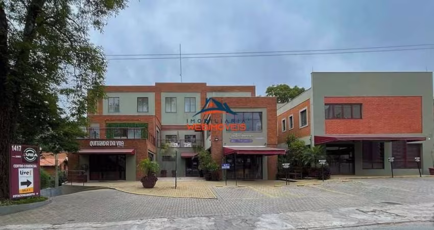 Sala Comercial de Alto Padrão em Carapicuíba-SP, Bairro Chácara São João: 2 salas, 2 banheiros, 2 vagas, 86,01m².