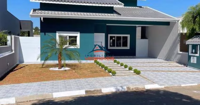 Residência de alto padrão em condomínio exclusivo em Vargem Grande Paulista-SP: 3 quartos, 1 suíte, 3 salas, 2 banheiros, 4 vagas, 282,71m².