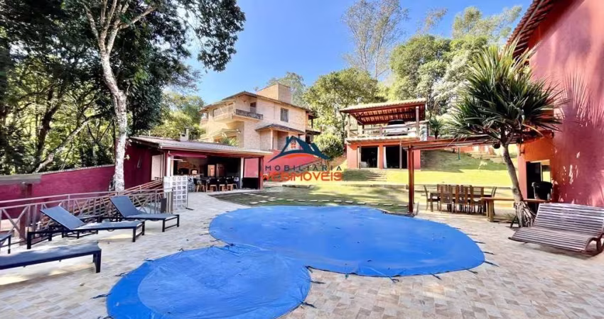 Casa em condomínio fechado com 4 quartos à venda na Avenida São Camilo, 4151, Chácara dos Lagos, Carapicuíba