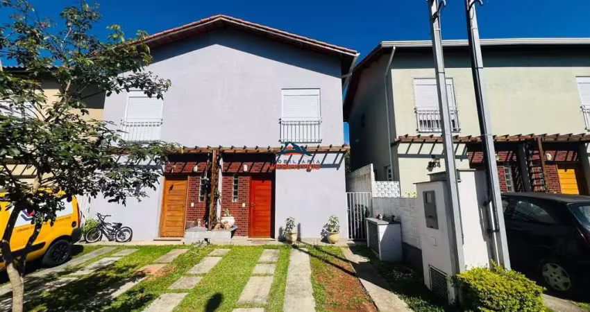 Venda de casa em condomínio exclusivo em cotia-sp, bairro los alamos: 2 quartos, 2 salas, 2 banheiros, 2 vagas, 62m².