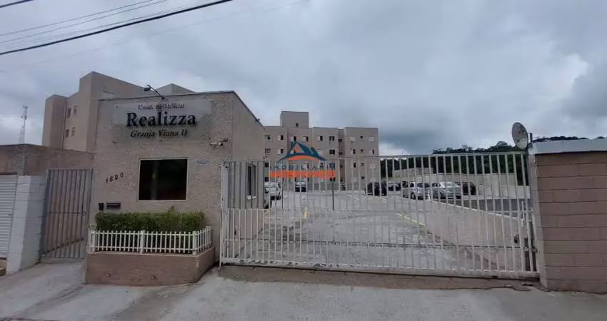 Apartamento à venda em Cotia-SP, Parque Rincão: 2 quartos, 1 sala, 1 banheiro, 1 vaga de garagem, 46m². Venha conferir!