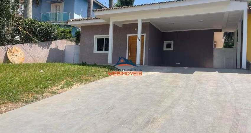 Casa de Luxo em Condomínio Paysage - 3 Quartos, 3 Suítes, 2 Salas, 4 Banheiros, 4 Vagas, 203m² - Vargem Grande Paulista-SP.