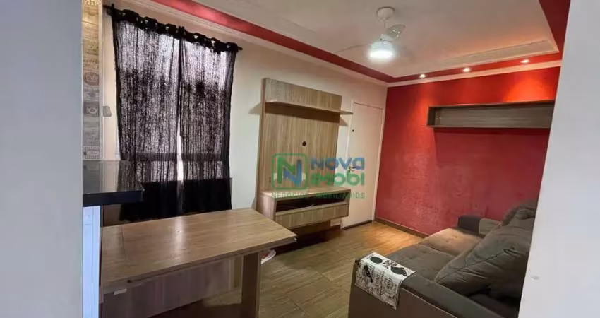 Apartamento com 2 dormitórios para alugar, 47 m² por r$ 1.545,00/mês - santa terezinha - piracicaba/sp
