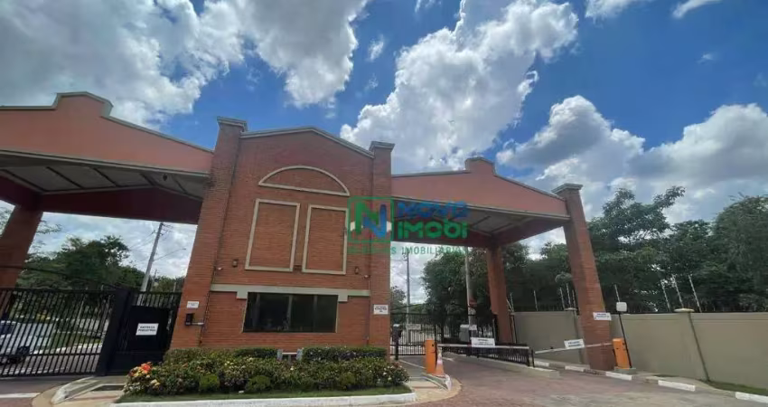 Terreno a venda em condominio fechado, agua branca, rio das pedras - sp